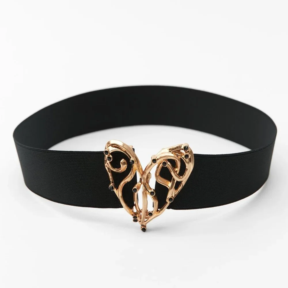 Zara Heart Belt NWT